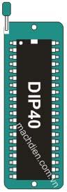 Cách đặt chip vào Socket - Mạch nạp AVR - STK500 - Mạch nạp AVR - Mạch nạp STK500